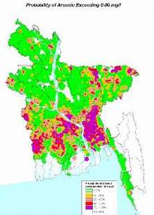 arsenic above0.06mg/l. BGS,DPHE