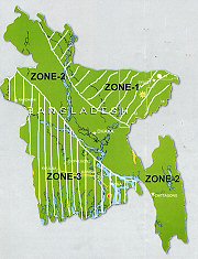 earthquake zones- Bangladesh