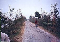 embakment - now road