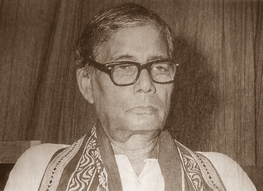 Jasim Uddin receiving D.Lit from Rabinra Bharati University Kolkatta, India, 1968