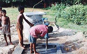 dug well at Ramkandi