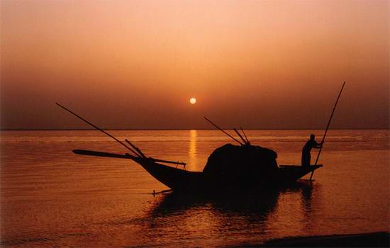 padma-faridpur sunset