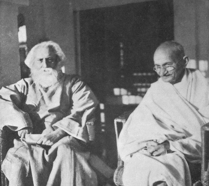 tagore and gandhi