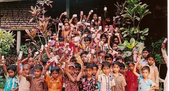 Children visiting museum